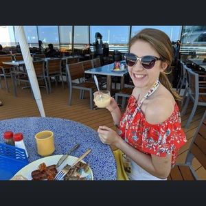 Off the shoulder top!